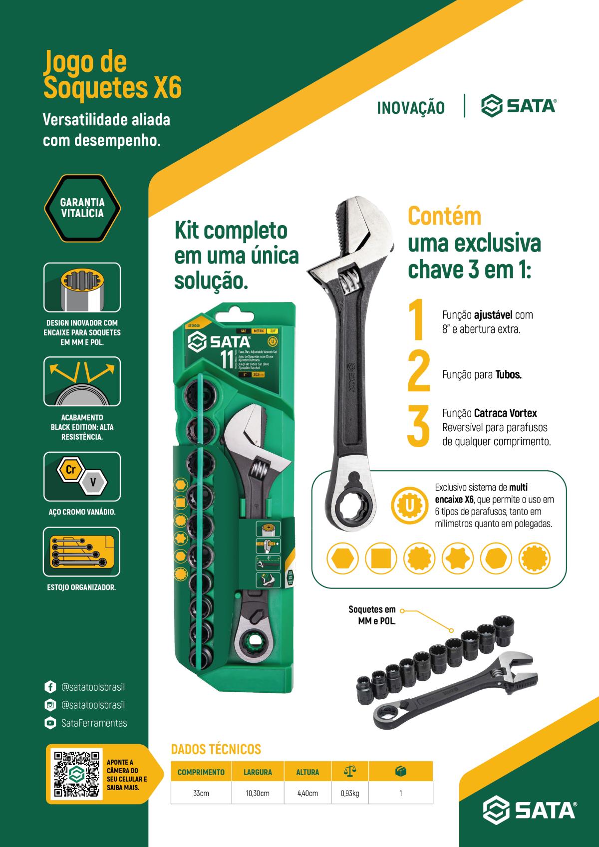 Jogos X6 - LP | SATA Ferramentas